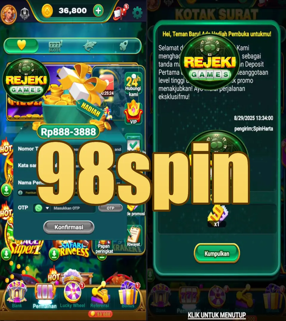 98spin Tangkapan Layar - APK Resmi