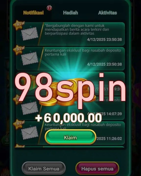98spin Tangkapan Layar Resmi APK
